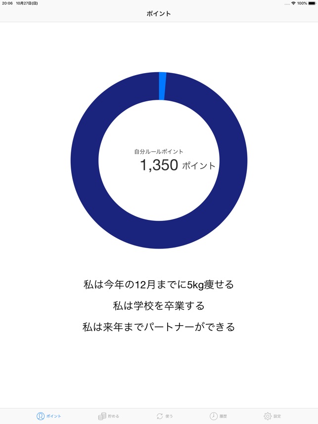 自分ルール 目標達成 目標管理 習慣化アプリ をapp Storeで