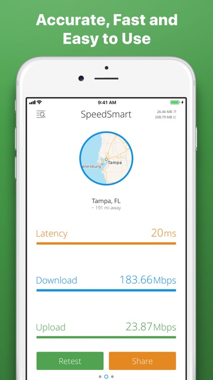 Speed Test SpeedSmart Internet