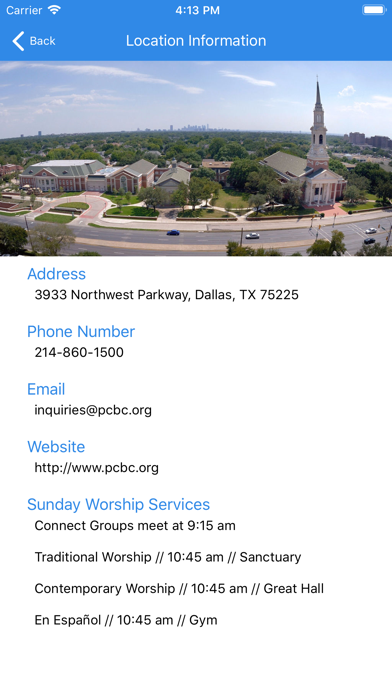 Park Cities Baptist screenshot 4
