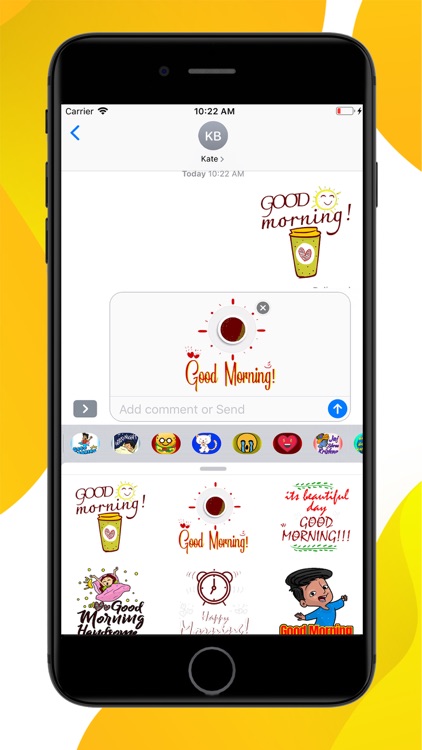 Good Morning Fresh Stickers