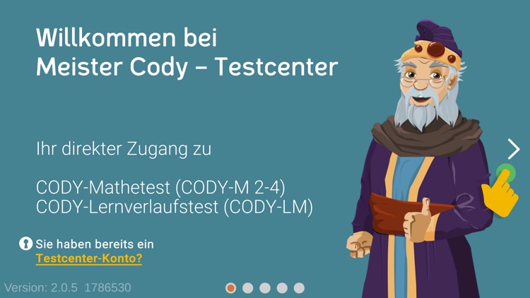 Meister Cody - Testcenter