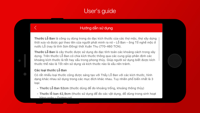 Thước Lỗ Ban - Tam Nguyên