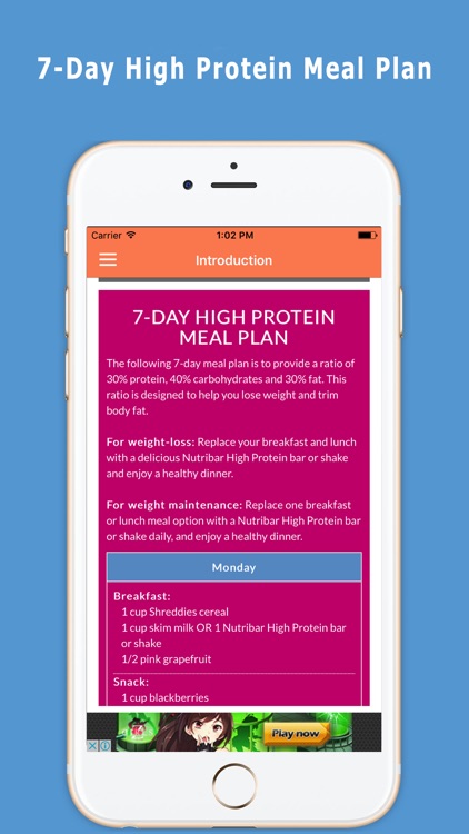 High Protein Diet Foods Guide