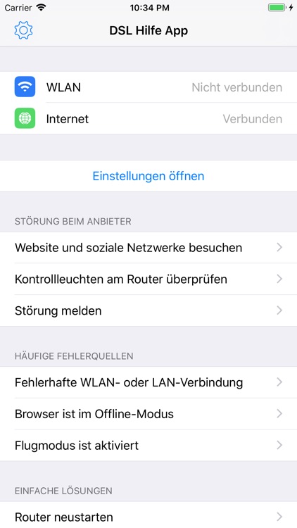 DSL Hilfe App
