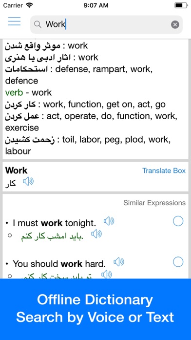 Persian Translator Offline screenshot 3