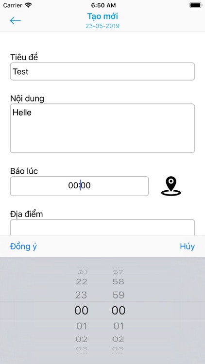 Thông Báo Sự Kiện screenshot-3