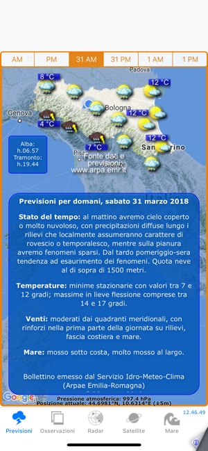 METEO EMILIA ROMAGNA(圖1)-速報App