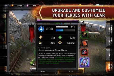 Heroes of Dragon Age screenshot 2