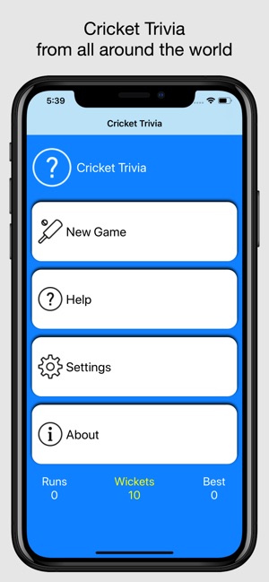 Cricket Trivia