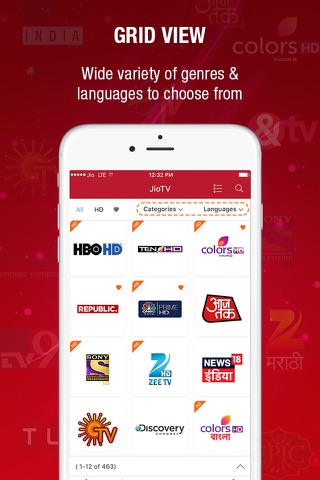 Jio tv live cheap channel