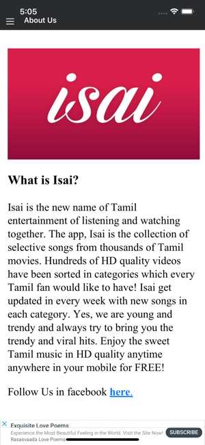 Isai: Tamil video songs 2019(圖7)-速報App