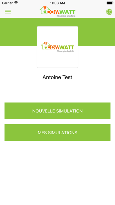 Simulateur Comwatt screenshot 3