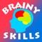 Brainy Skills Idioms game is designed to help children and young adults learn how and when to use common linguistic expressions during conversation