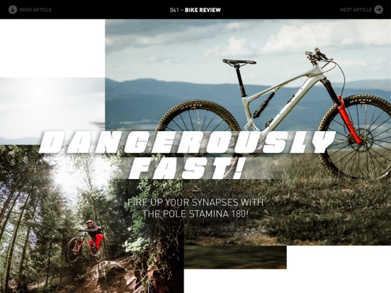 Enduro Mountainbike Magazine screenshot