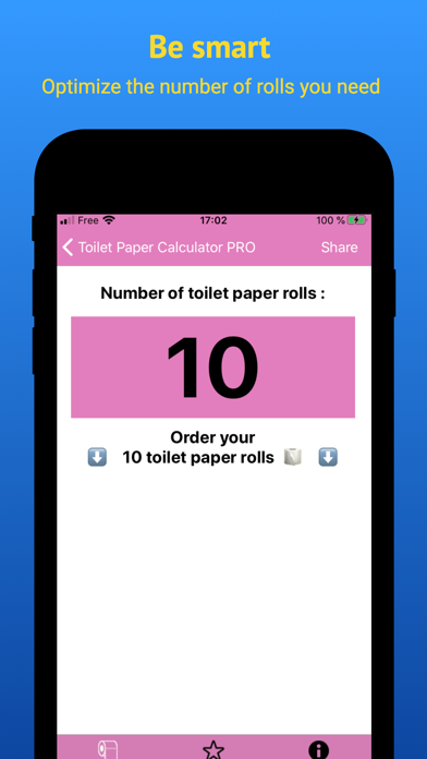 Toilet Paper Calculator PRO screenshot 2