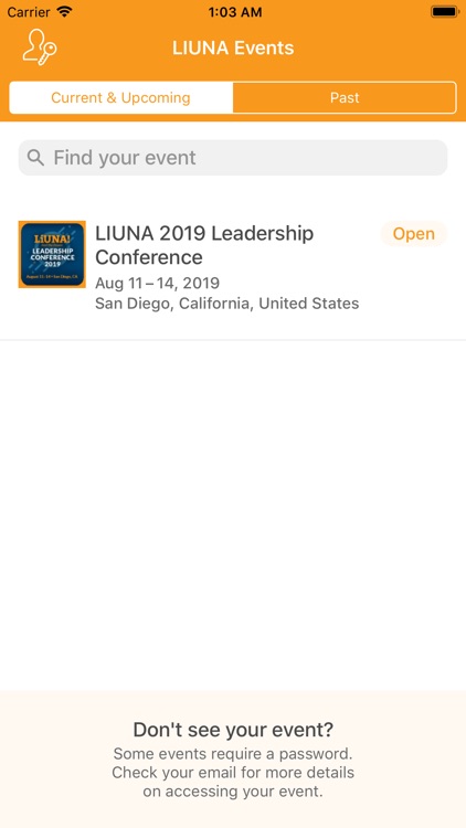 LIUNA Events