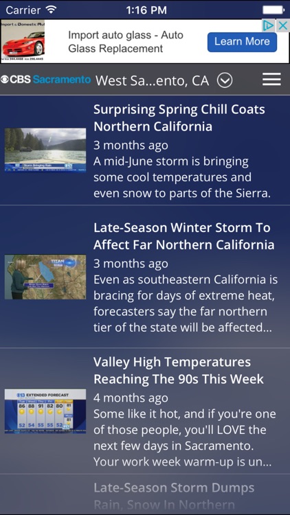 CBS Sacramento Weather screenshot-4