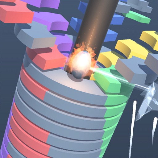 Stack Fall Hit 2 - Smash Ball