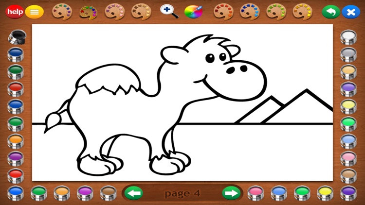 Coloring Book Baby Animals screenshot-4