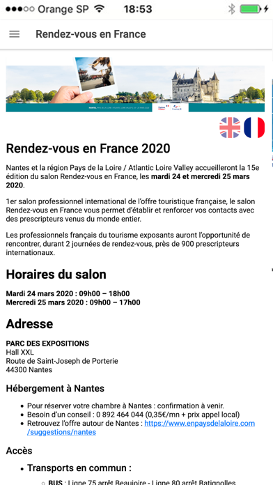 Rendez-vous en France 2020 screenshot 3