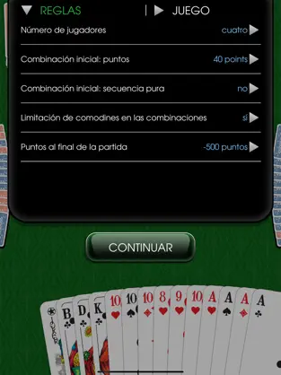 Captura de Pantalla 3 Rummy HD - El Juego de Cartas iphone