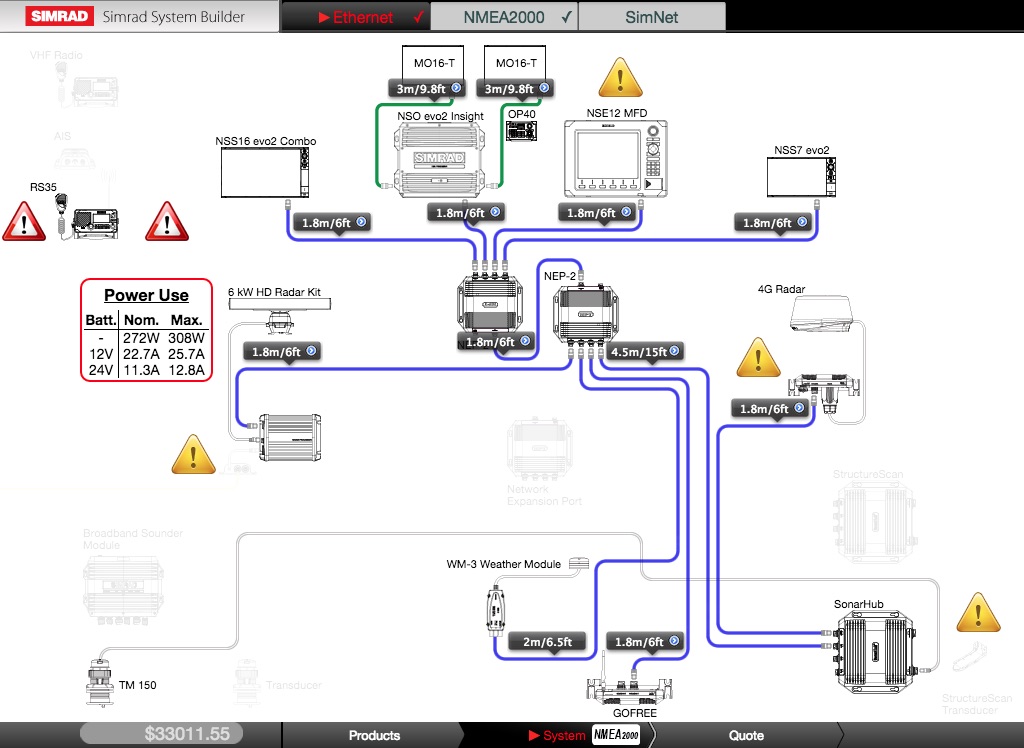 Simrad System Builder screenshot 2