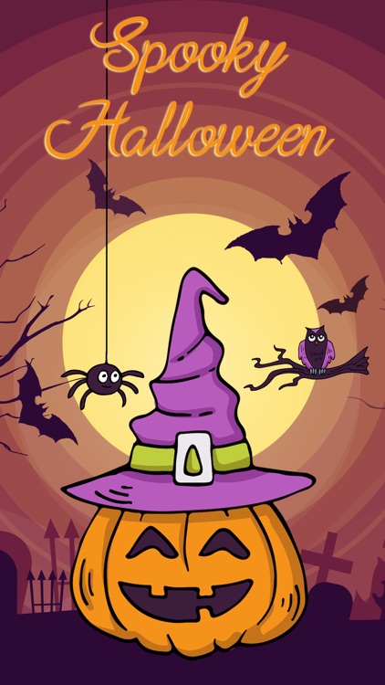 Spooky Halloween Sticker