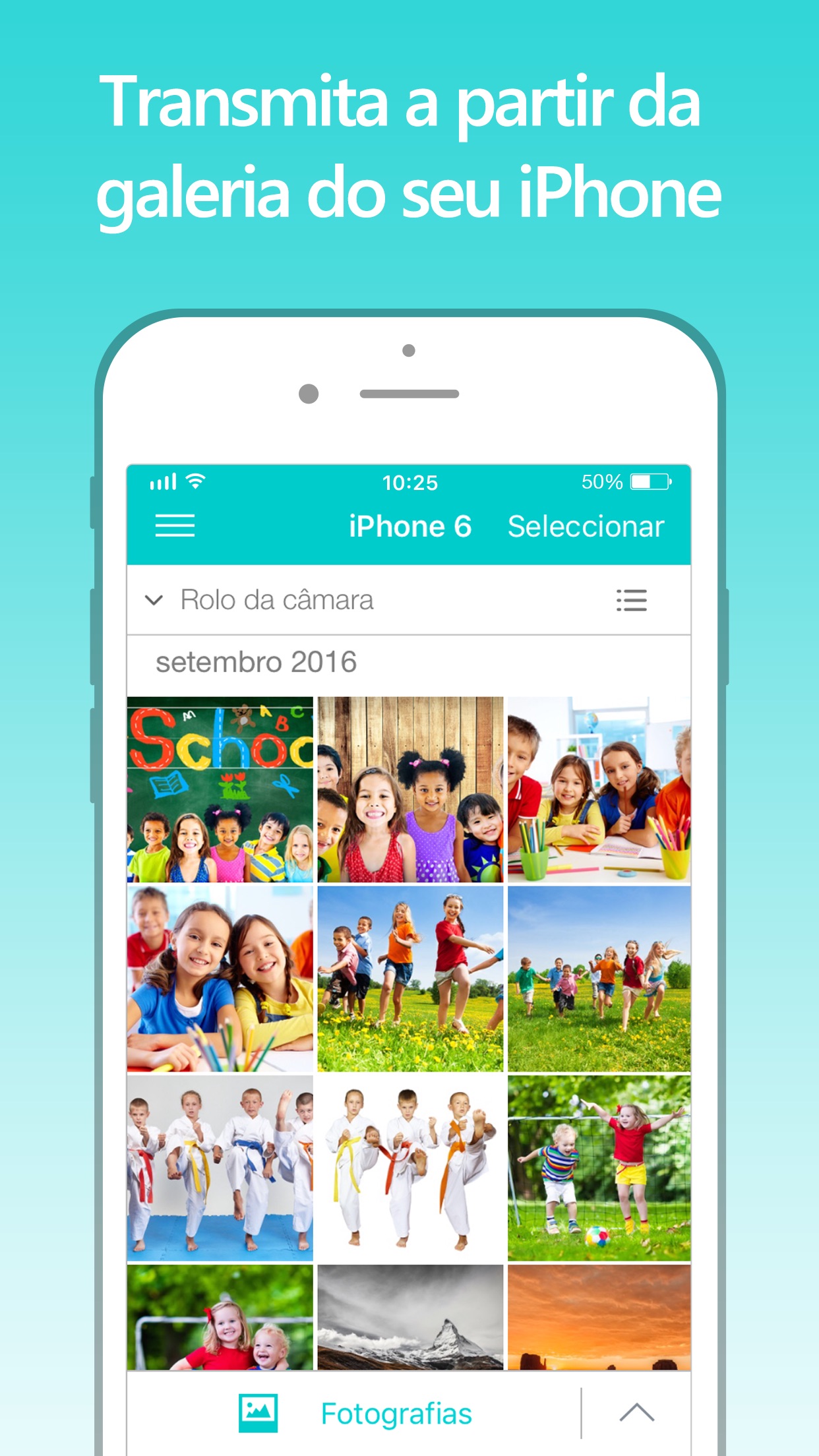 Screenshot do app Nero Streaming Player