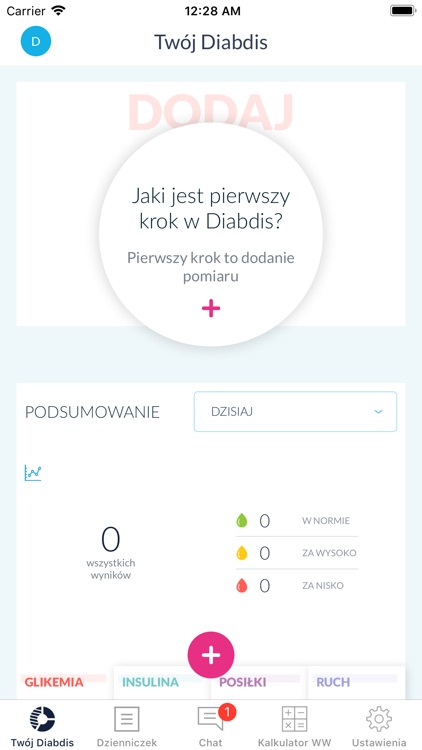 Diabdis - dzienniczek cukrzyka