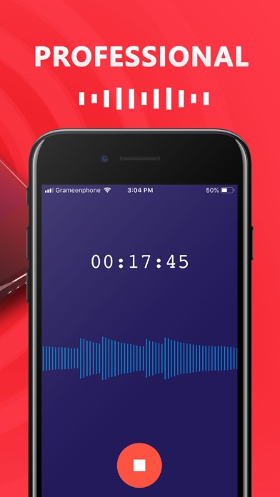 Easy Voice Recorder for iPhone screenshot 2