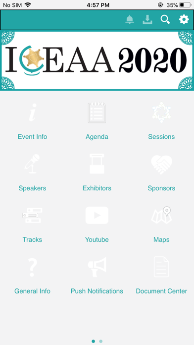 ICEAA Events App screenshot 2