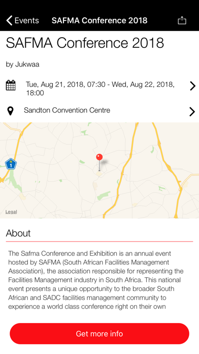 How to cancel & delete SAFMA Conference 2019 from iphone & ipad 2