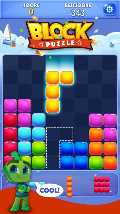 Candy Block Puzzle Blitz screenshot-1