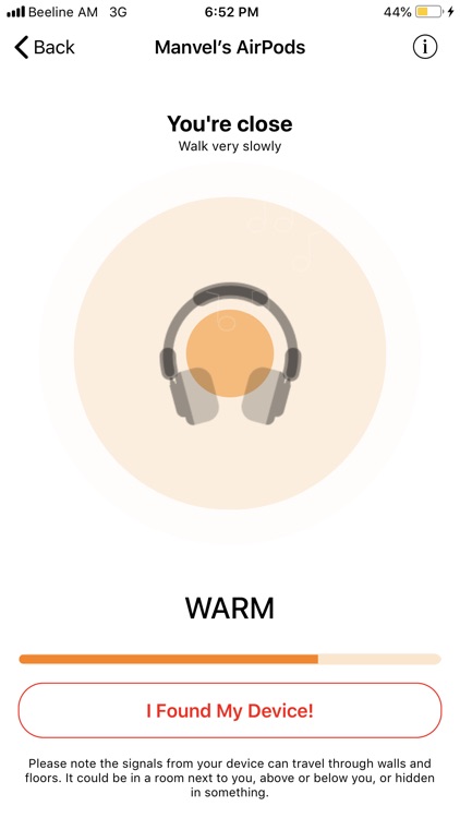 Find Headphones and BLE Device
