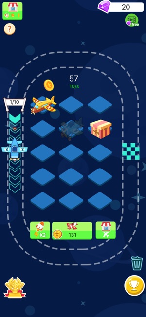 Tiny Plane - 2048 coins(圖2)-速報App