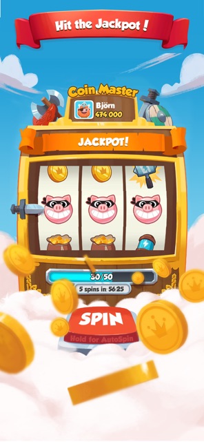 free spins in coin master
