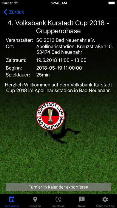 Kurstadt Cup 2019 screenshot 4