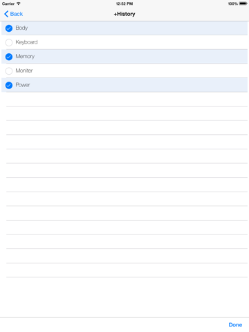 Invoice - Order List - náhled
