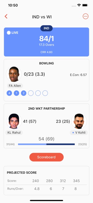 LIVE Cricket Scores CricSmith