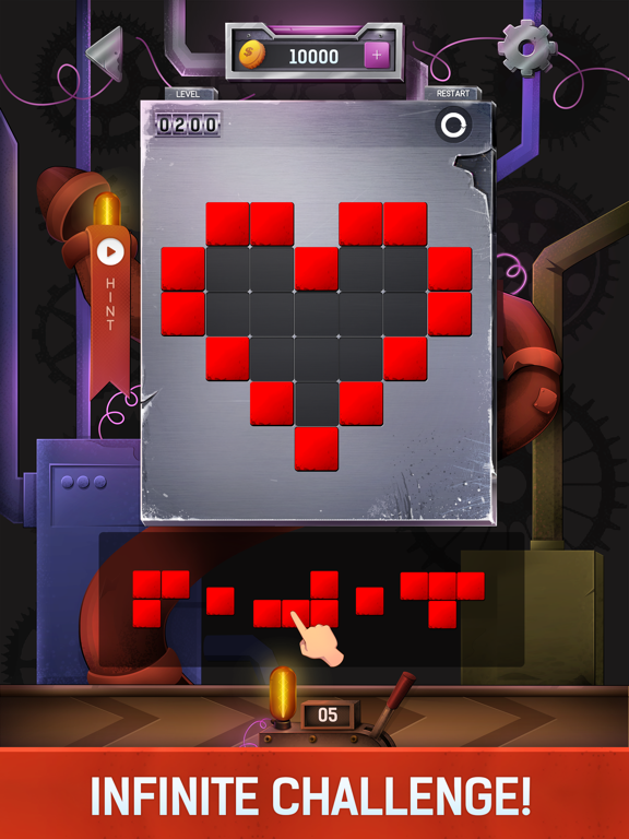 Screenshot #6 pour Rusty Yard: Block Puzzle