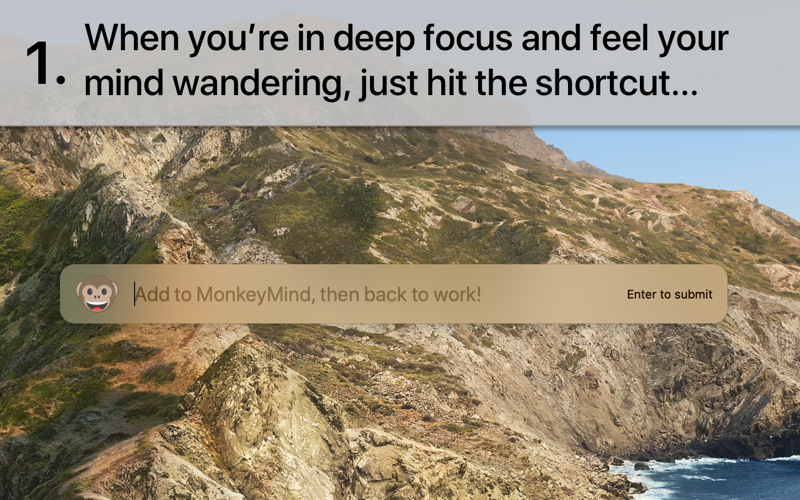 MonkeyMind: Menu Bar Todo List thumbnail 1