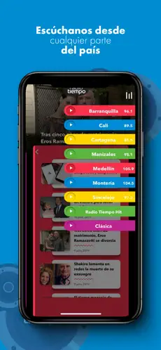 Immagine di 2 Emisora Radio Tiempo iphone