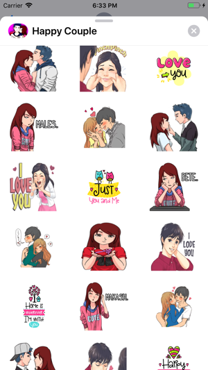 Happy Couple Sticker(圖4)-速報App