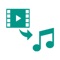 Simple app lets you convert video to audio 