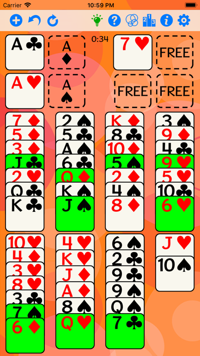 FreeCell Gold