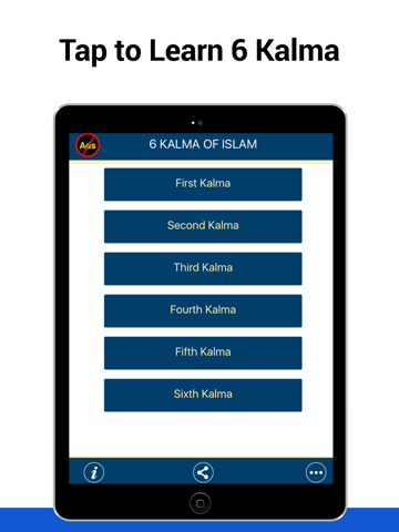 6 Kalma of Islam - náhled