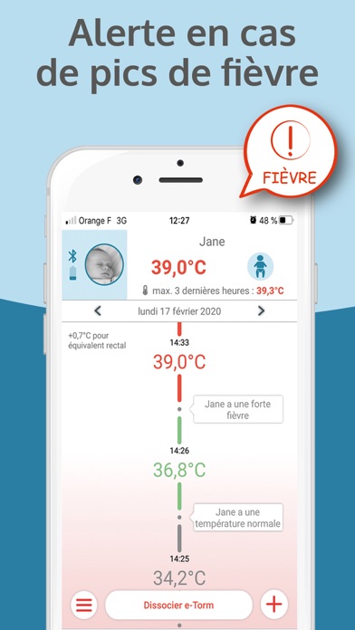 E-torm – thermomètre connecté screenshot 4