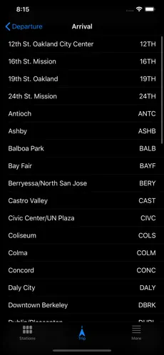 Capture 3 Transit - for BART SF Bay Area iphone