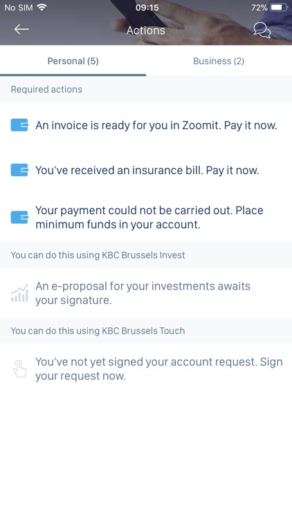 KBC Brussels Mobile screenshot-5