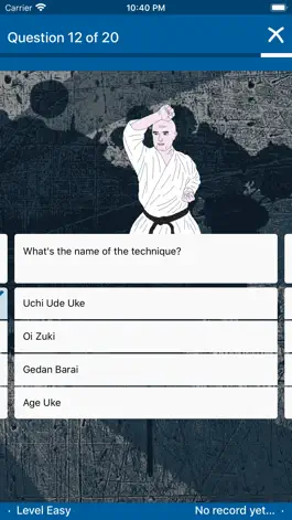 Game screenshot Karate Quiz hack